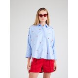 Only Bluza 'ONLNEW LINA GRACE' svetlo modra / rdeča / bela | Shoptok.si