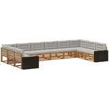  Setovi sofa 10 kom. Čvrsto drvo akacije | shoptok.hr