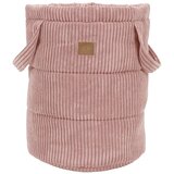 MeowBaby Roza košara za igrače iz blaga ø 39x50 cm - | Shoptok.si