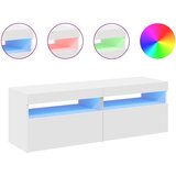 TV ormarići s LED svjetlima 2 kom bijeli 60 x 35 x 40 cm | Eponuda.com