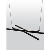 Nova Luce Mat crna LED viseća svjetiljka aluminijska s mogućnosti zatamnjivanja Akro – | shoptok.hr