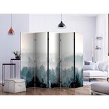 Artgeist PARAVAN 225/172/3 cm sivobela, pastelno modra | Shoptok.si