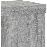 vidaXL Stojalo za rastline 2 kosa siva sonoma 15x15x20 cm inž. les | Shoptok.si
