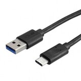 USB 3.0 kabel A-USB C 1m ( USB3.0A/USB-C-1/BK ) Cene
