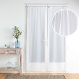 Douceur d intérieur Bijele prozirne zavjese u setu 2 kom od mikrosatena 70x200 cm Voiline – | shoptok.hr