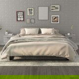  Nočna omarica 2 kosa siva sonoma 40x35x47,5 cm, (20731116) | Shoptok.si
