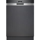 Siemens SN55ZS07CE IQ500 Pomivalni stroj 60 cm delno vgrajen Nerjavece jeklo | Shoptok.si