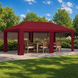 Gazebo Pokrivač 6 x 3 m Tamno crvena Poliester 190 gsm | Eponuda.ba