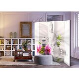 Artgeist Paravan Buddha And Orchids I, 5-Delni, Dvostranski | Shoptok.si