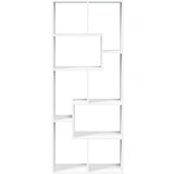 vidaXL Sobna pregrada / regal za knjige bijeli 67x25x161,5 cm drveni | shoptok.hr