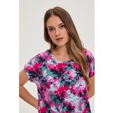 Marisse Patterned Fuchsia Blouse | shoptok.hr