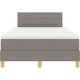 Box Spring postelja z vzmetnico Taupe 120x200 cm Tkanina, (22080963) | Shoptok.si