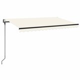 Tenda na automatsko uvlačenje 450 x 300 cm krem | Eponuda.com