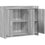  Kreveta Siva Sonoma 98,5 x 33 x 80 cm Konstruirano drvo | shoptok.hr