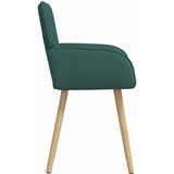  Trpezarijske stolice 2 pcs Tkanina Tamnozelena | shoptok.hr