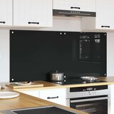 vidaXL Kuhinjski zaštita Crna 70 x 60 x 0.8 cm | shoptok.hr