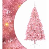  Umjetno predsvijetljeno božićno drvce Ružičasta 240 cm PVC | shoptok.hr