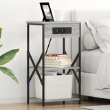 Noćni ormar Siva Sonoma 41 x 31 x 76 cm Konstruirano drvo | shoptok.hr