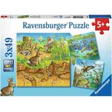Ravensburger životinje u staništima RA08050-puzzle Cene