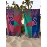  Plažni peškir flamingo 86x160cm Cene