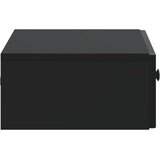 Stolna montirana na zid Crna 59 x 34 5 x 17 cm | shoptok.hr