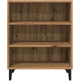 vidaXL Komoda boja hrasta artisan 57x35x75 cm konstruirano drvo | shoptok.hr