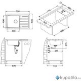  Sudoper Galeo 20 Alveus | Eponuda.ba