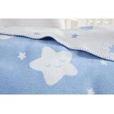 Mijolnir Svetlo modra otroška odeja iz flisa 100x120 cm Star – | Shoptok.si