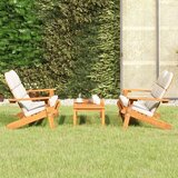  3-dijelna vrtna garnitura Adirondack masivno bagremovo drvo | Eponuda.com