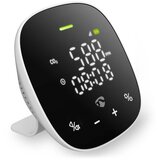 Nedis WIFISA20CBK-pametni monitor kvaliteta vazduha sa LED displejom SmartLife Wi-Fi | Eponuda.com