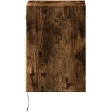  Zidni TV ormarić s LED svjetlima boja hrasta 41x31x45 cm | shoptok.hr