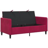 SOFA s pohranom Vinska crvena 152 x 78 x 87 cm Poliester | Shoptok.si