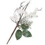  Springos® Božićni ukras smeđa / bijela / zelena | shoptok.hr