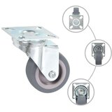 Gibljiva Okretni kotačići 96 kom 50 mm | shoptok.hr