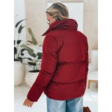 DStreet Kurtka zimowa damska pikowana LARO damska bordowa | Shoptok.si