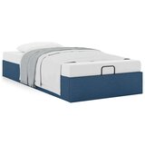 vidaXL otomanski okvir kreveta bez madraca plavi 100x200 cm od tkanine | shoptok.hr