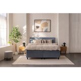 Bonami Selection Modra boxspring postelja s prostorom za shranjevanje 160x200 cm Elva Bold – | Shoptok.si