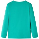  Dječja majica s dugim rukavima jarkozelena 116 | shoptok.hr