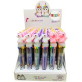  Multicolor Unicorn Automatic Pen 10 Colors Mix | shoptok.hr