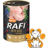 Rafi Dog Grain Free Quail 400g, Vlažna Hrana Sa Prepelicom Za Izbirljive Pse | Eponuda.com