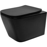 Rea Zidna WC školjka Julio Black Matt | shoptok.hr