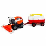  Combine Harvester with Milk Tanker Figures Cow Farmer Lights Sounds 4 pcs. | Shoptok.si