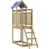  Igralna stolpnica Rjava Trdna impregnirana les - - Rjava - 30.51 - 52,5 x 110,5 x 215 cm - 2025- | Shoptok.si