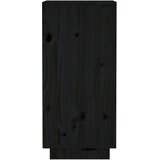  Komode 2 kom crne 31 5 x 34 x 75 cm od masivne borovine | shoptok.hr