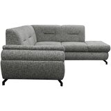 MID.YOU KOTNA SEDEŽNA GARNITURA, struktura, pliš siva | Shoptok.si
