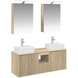  Set ormarića za kupaonicu 5 kom. Hrast sonoma Konstruirano drvo | shoptok.hr