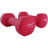 Enero Fit neopren bučice 2 × 1,5 kg ružičaste Cijene