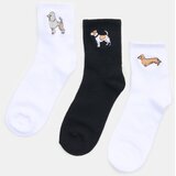 Sinsay Čarape s vezenim motivom pasa 3 pack Slike