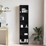  Biblioteka crni hrast 40x24x176 cm Inženirsko drvo | Shoptok.si