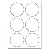  Etikete Sorex okrogle - Ø 85 mm, 100/1 | Shoptok.si